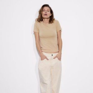 Zara BASIC EXTRAFINE KNIT TOP